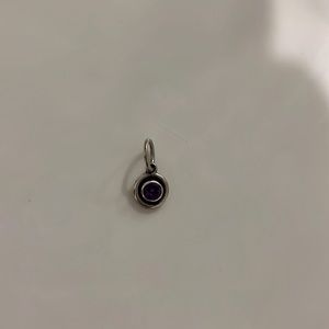 Waxing Powtic Gemstone Charm